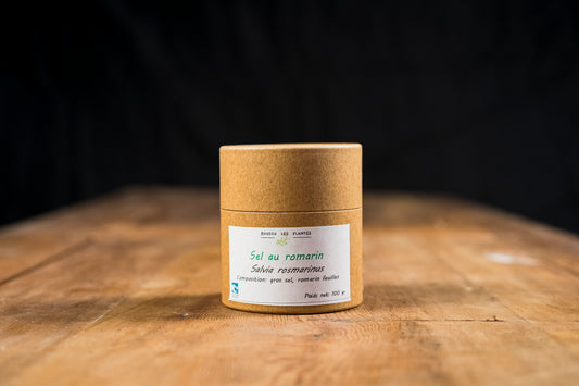 Gros sel au romarin