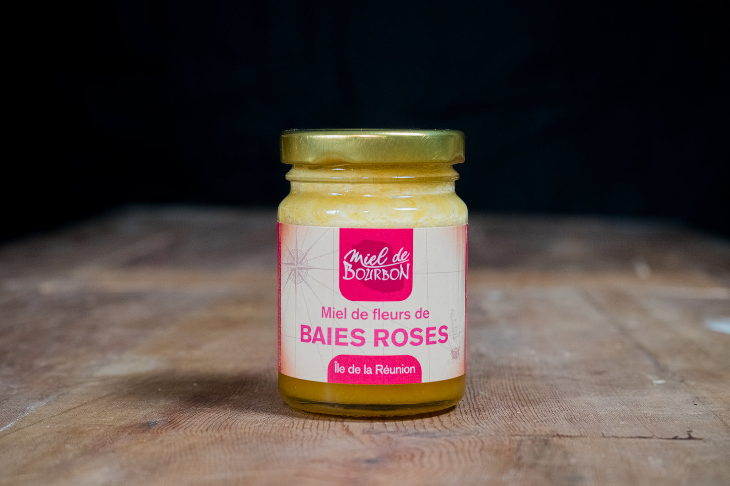Miel de baies roses