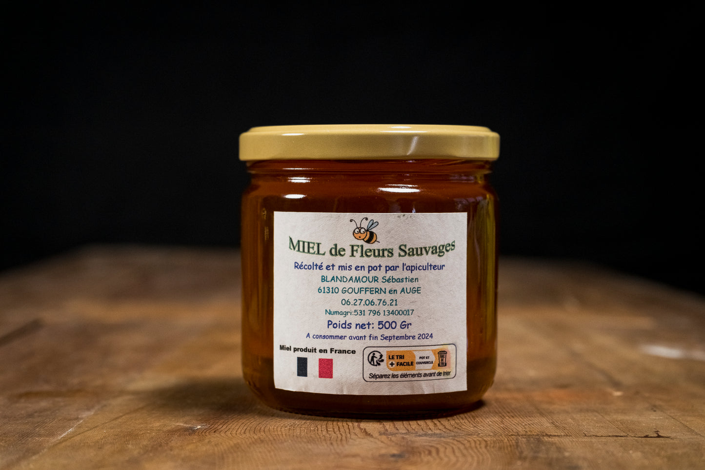 Miel de fleurs sauvages