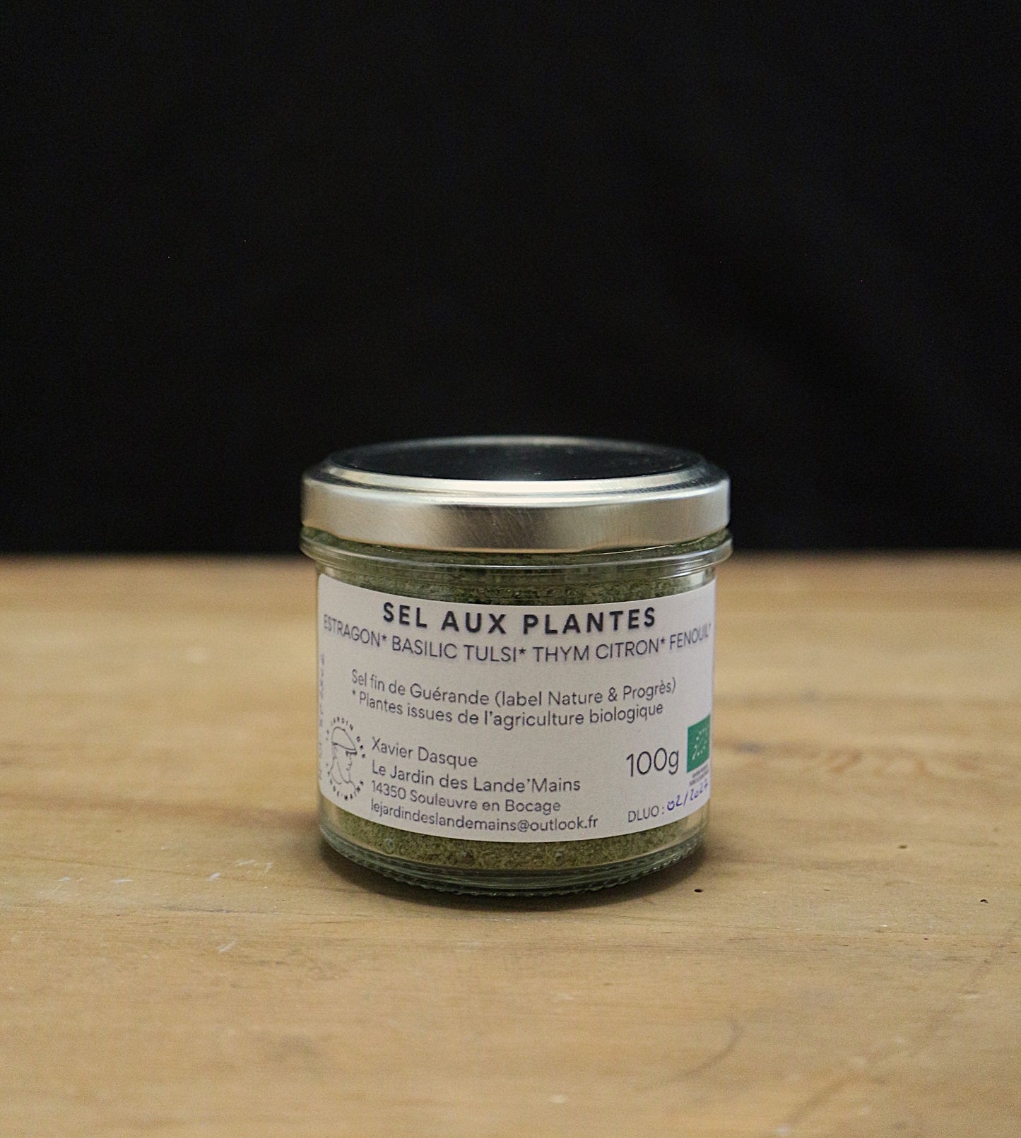 Sel - Estragon, basilic tulsi, thym citron, fenouil