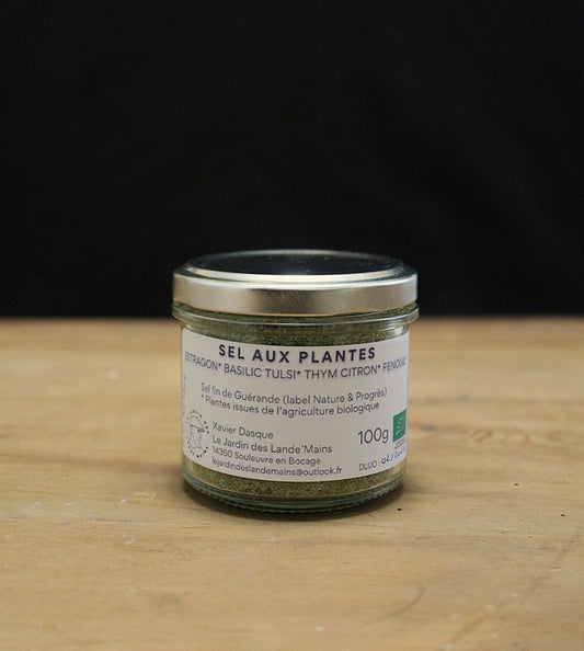 Sel - Estragon, basilic tulsi, thym citron, fenouil